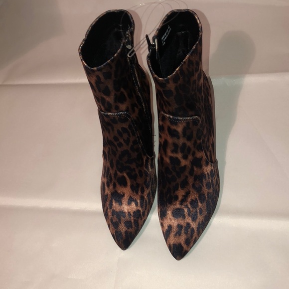 Animal Print Heeled Boots - Picture 2 of 3